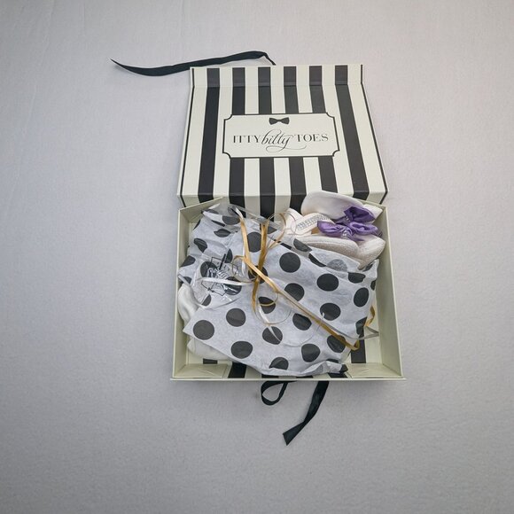 NWT Itty Pitty Toes  Set Angel Wings Jewels Set (Purple) - Picture 14 of 16